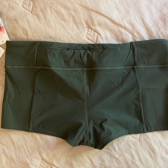 Athleta Swimming Set Green New with Tags Tankini set XL - Picture 4 of 8